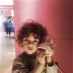 child w musicbox snowglobe